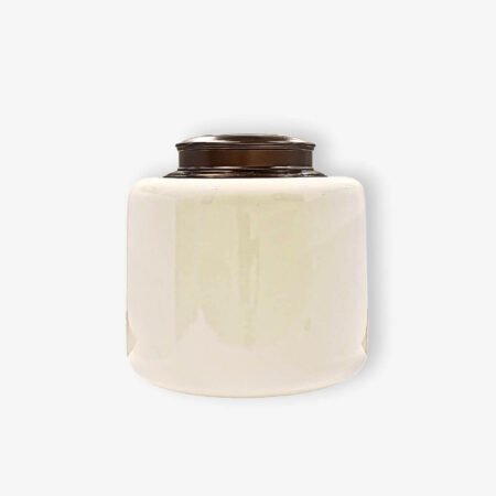 Κεραμική τεφροδόχος "Aorom" Medium Λευκό