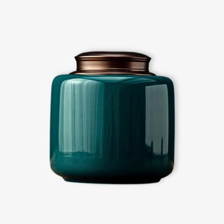 Κεραμική τεφροδόχος "Aorom" Medium Πράσινο