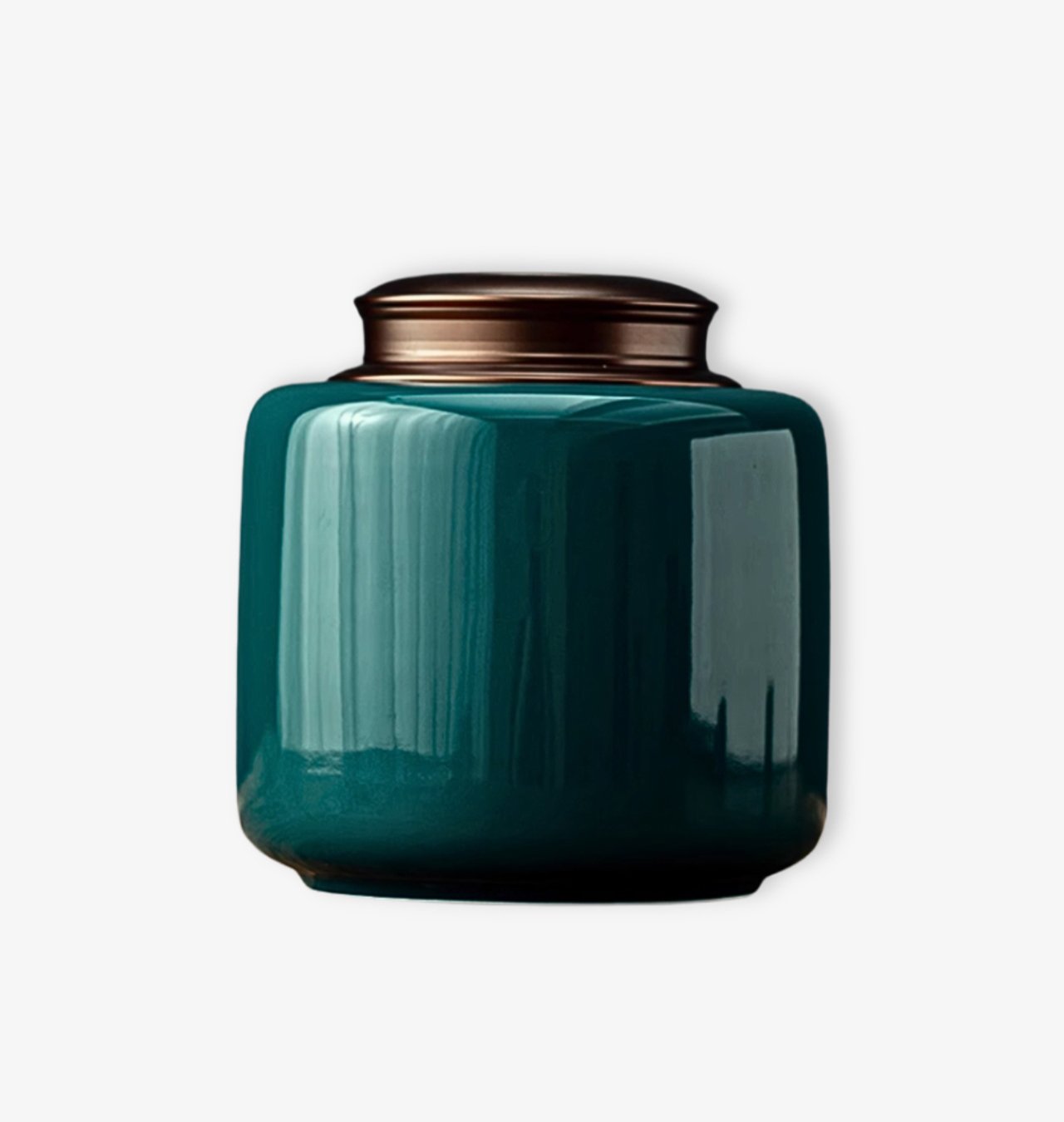 Κεραμική τεφροδόχος "Aorom" Medium Πράσινο