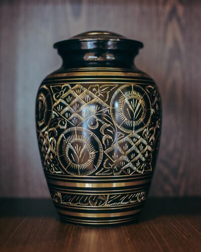 Εικόνα με τεφροδόχο στο Αποτεφρωτήριο Αλεξάνδρειας